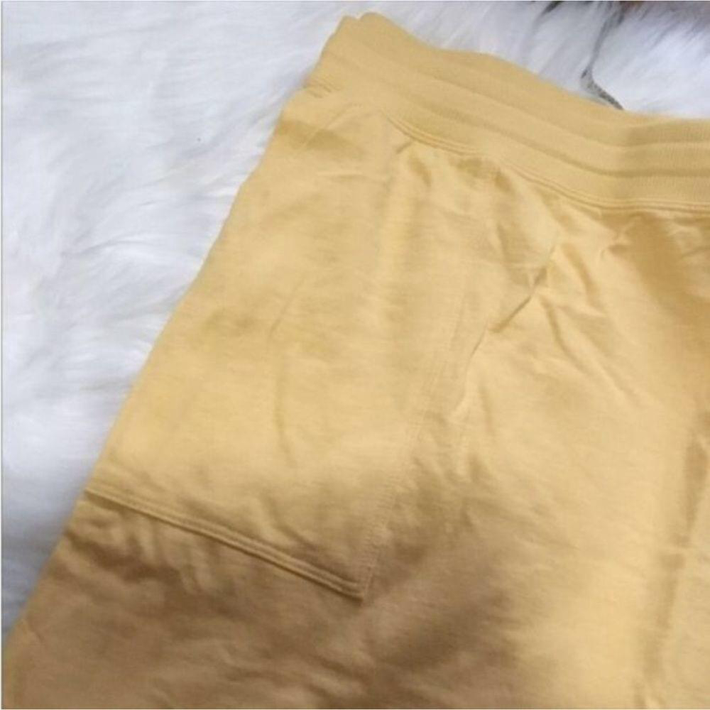 Sonoma Goods For Life midrise shorts Woman’s size 4X cider yellow pockets - Picture 2 of 12